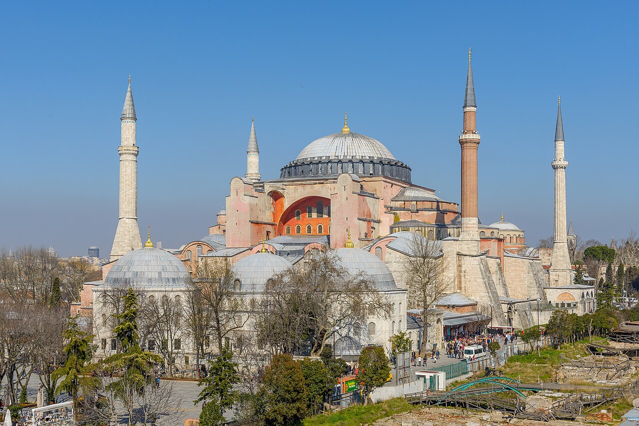 Ayasofya'nın dış görünümü