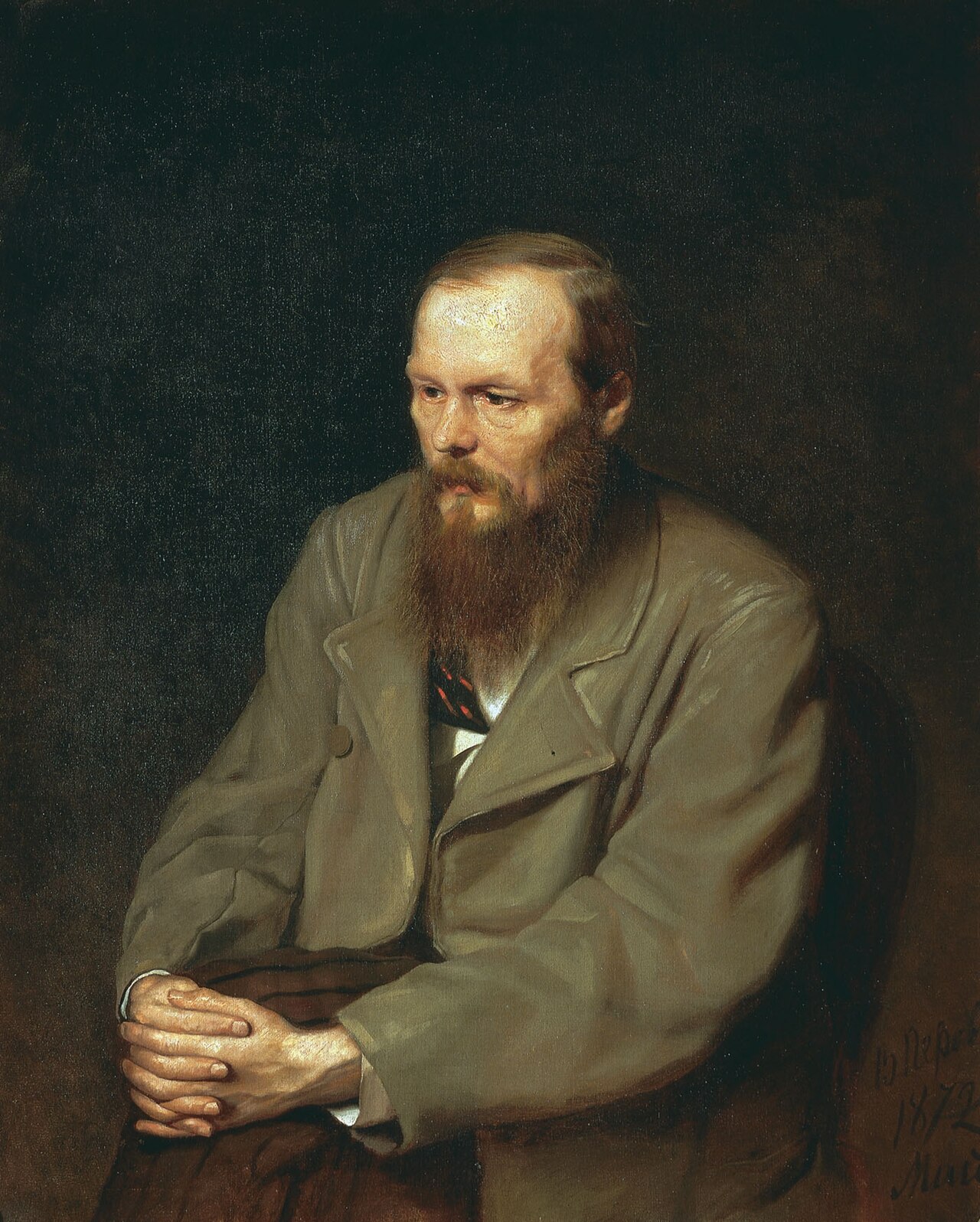 Fyodor Dostoyevski'nin 1872 tarihli portresi