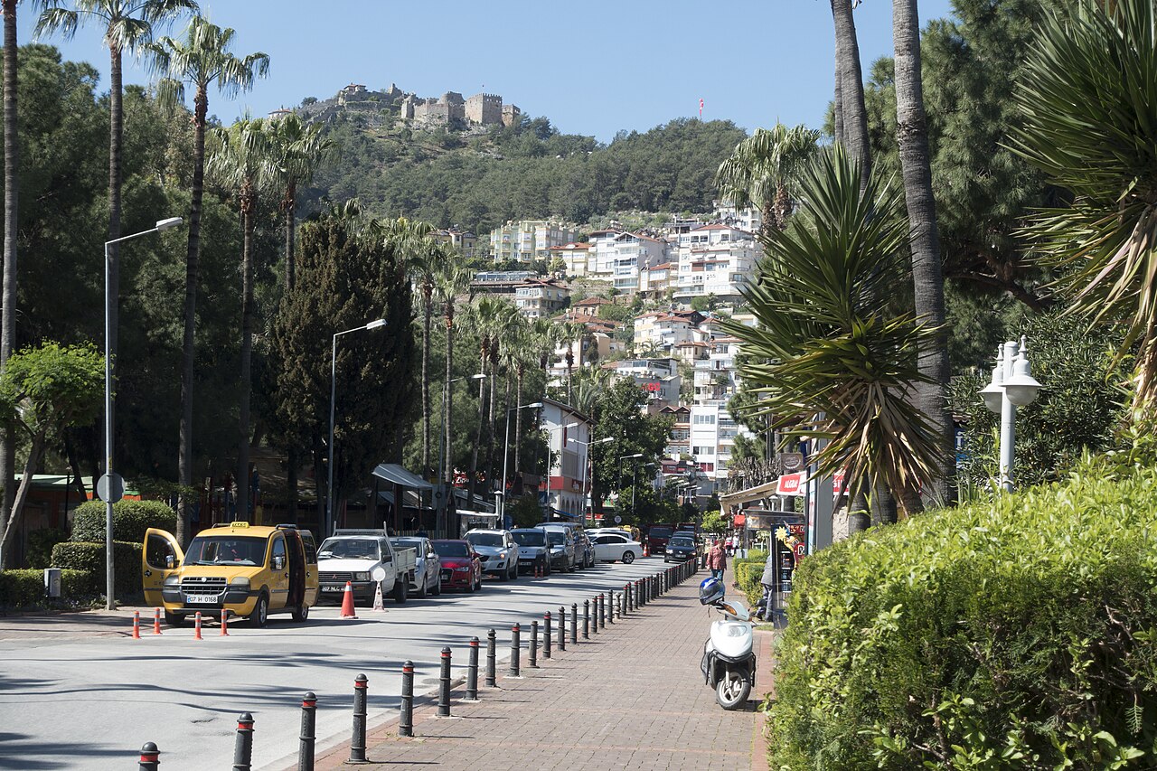 Ehmedek'ten Alanya manzarası
