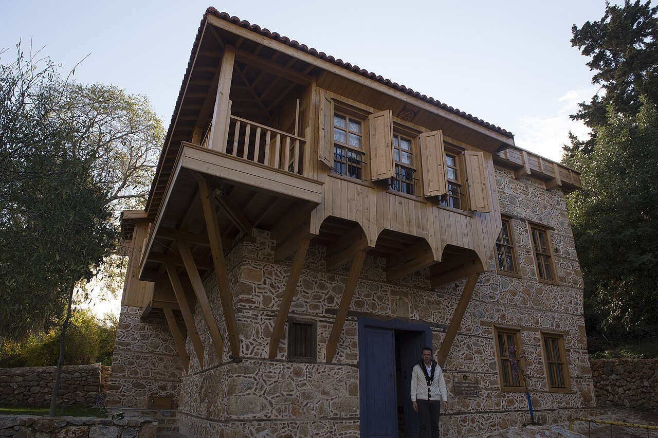 Alanya Kalesi içindeki geleneksel Alanya evi