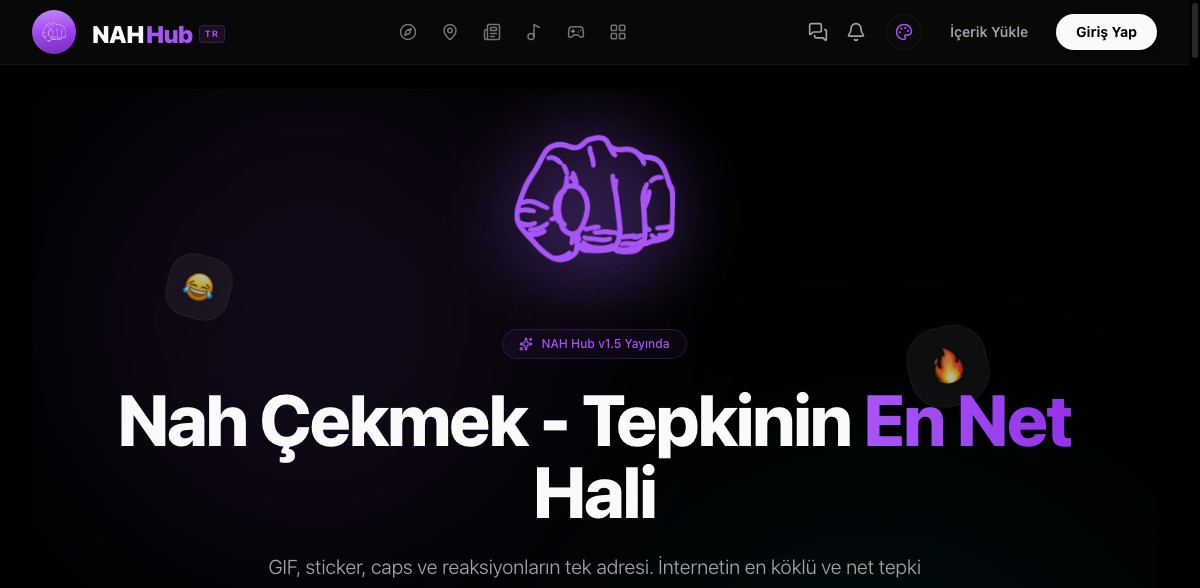 NAH Hub Ekran Görüntüsü