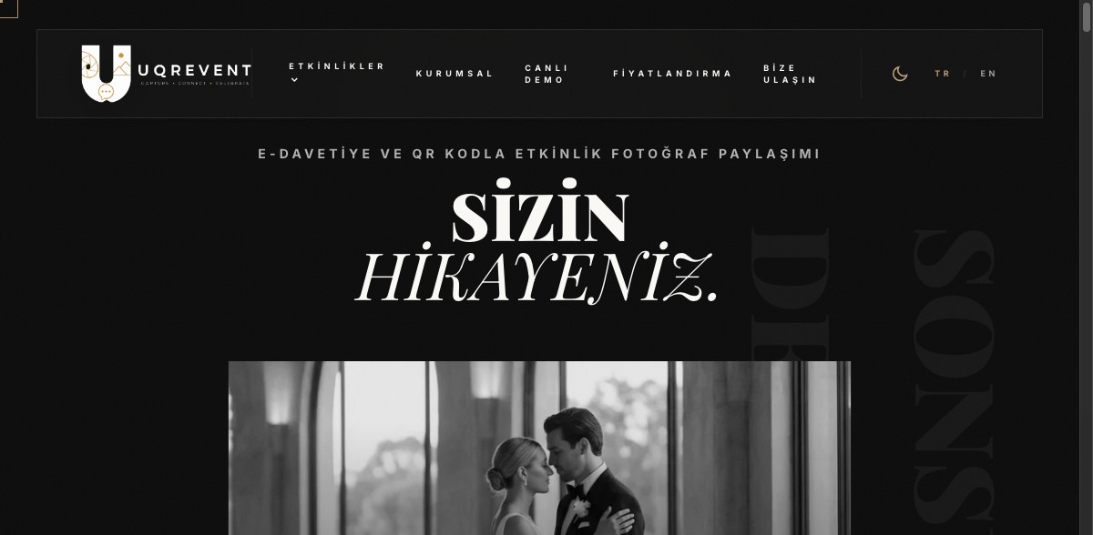 UQR Event Ekran Görüntüsü