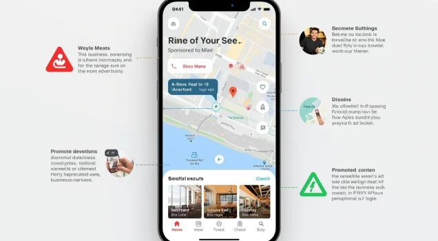 Apple, iPhone'ların Harita Uygulamasına Reklam Getirmeyi Planlıyor