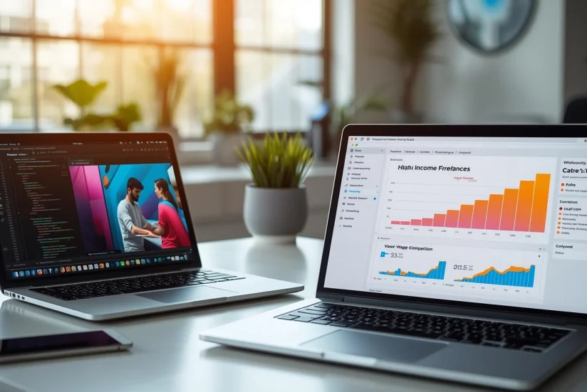 2025’te En Çok Kazandıran Freelance İş Alanları: Saatlik Ücretler ve Kazanç Analizi