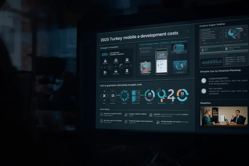 Mobil Uygulama Geliştirme Maliyetleri 2025: Türkiye’de Uygulama Yaptırmanın Fiyat Analizi