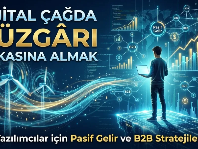Dijital Çağda Rüzgârı Arkasına Almak: Yazılımcılar için Pasif Gelir ve B2B Stratejileri